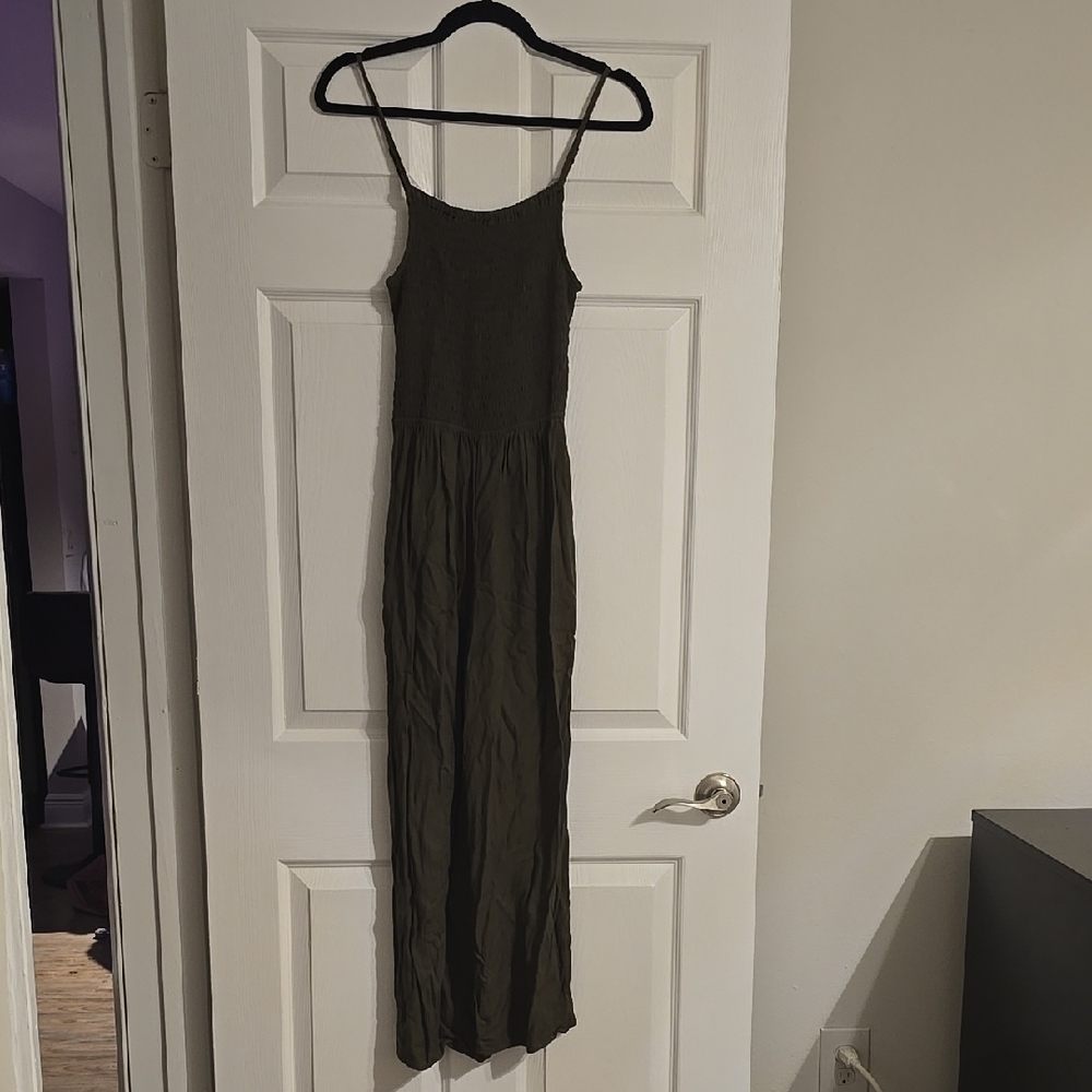 Olive Green Jumpsuit